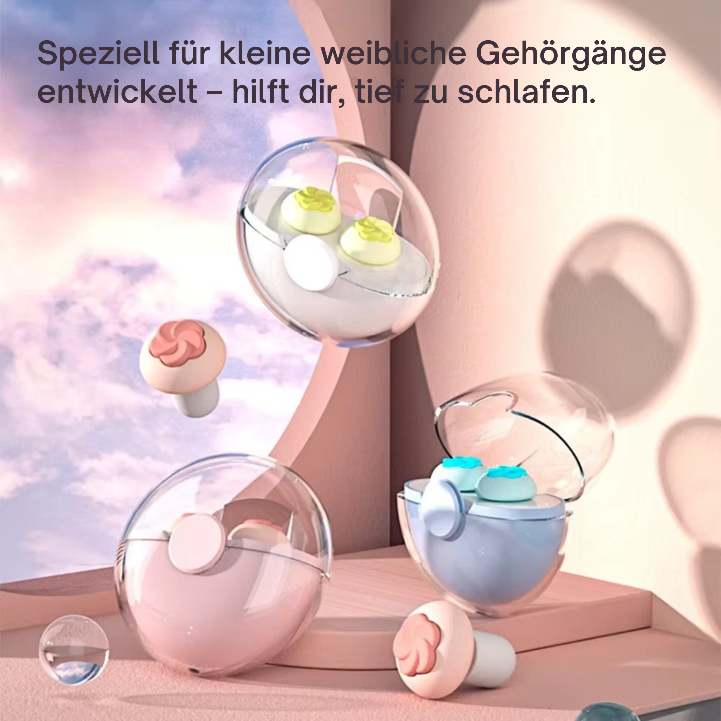 Vora Clear - Ohrstöpsel zum Schlafen + Gratis E-Book