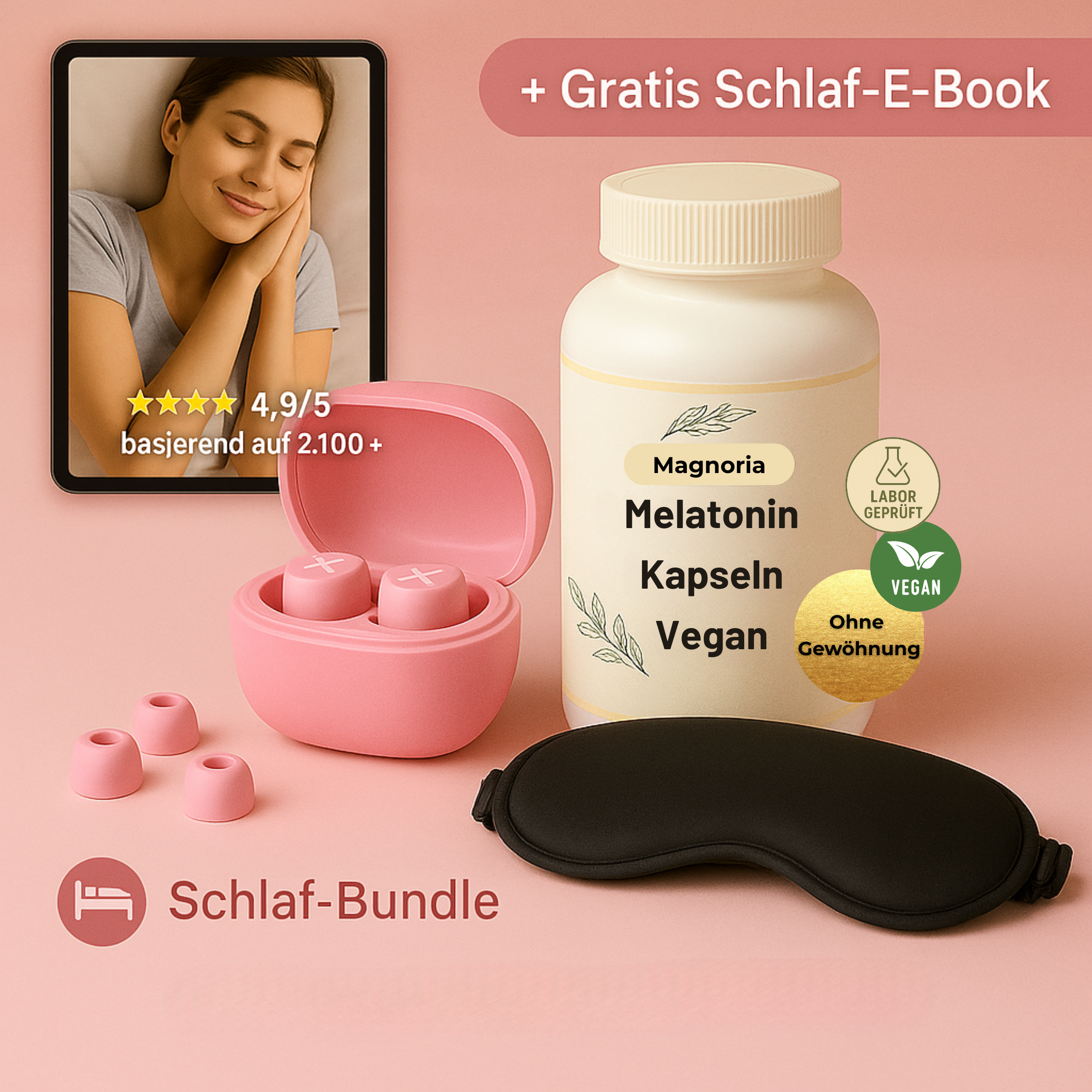 ZenBuds – Ohrstöpsel zum Schlafen + Gratis E-Book