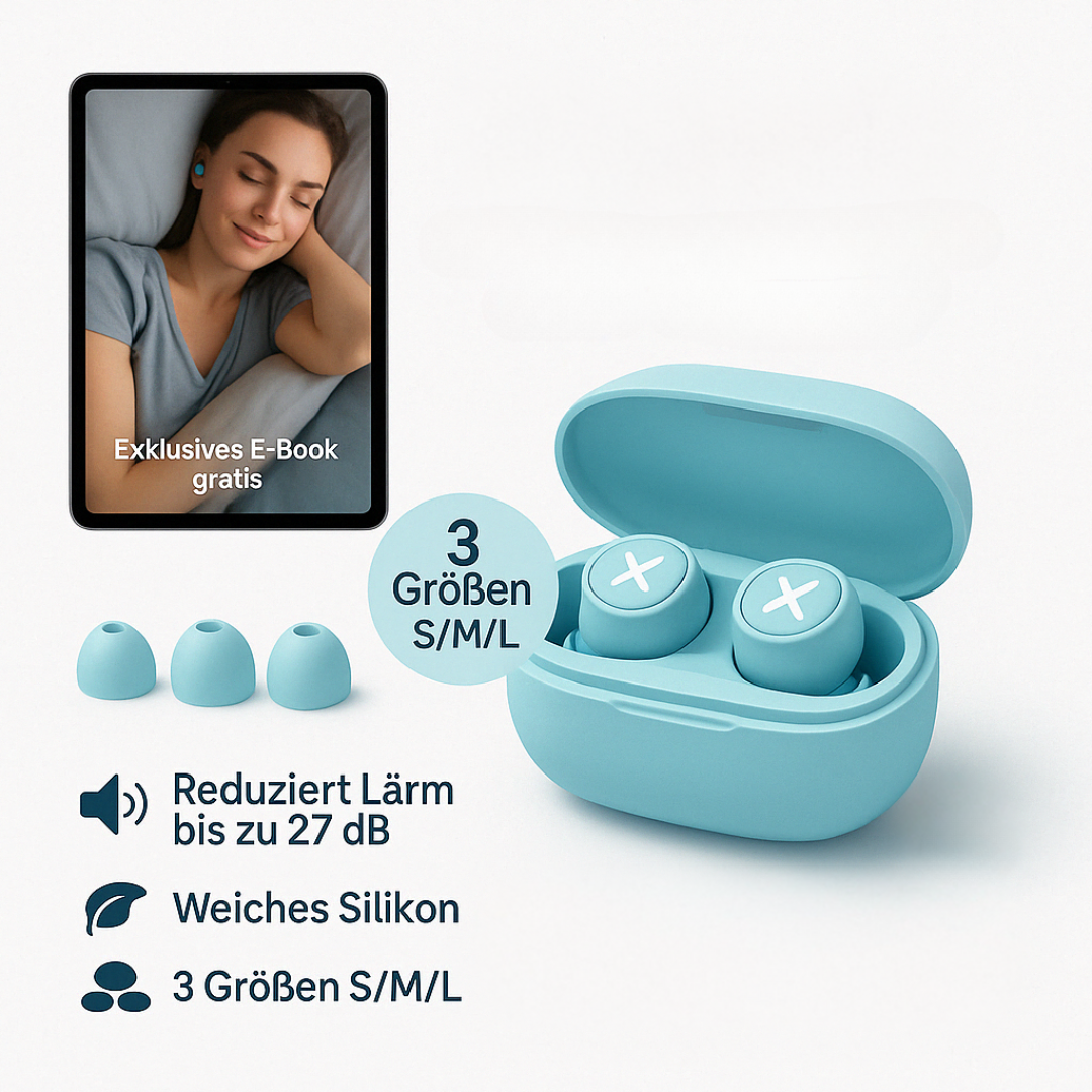 ZenBuds – Ohrstöpsel zum Schlafen + Gratis E-Book