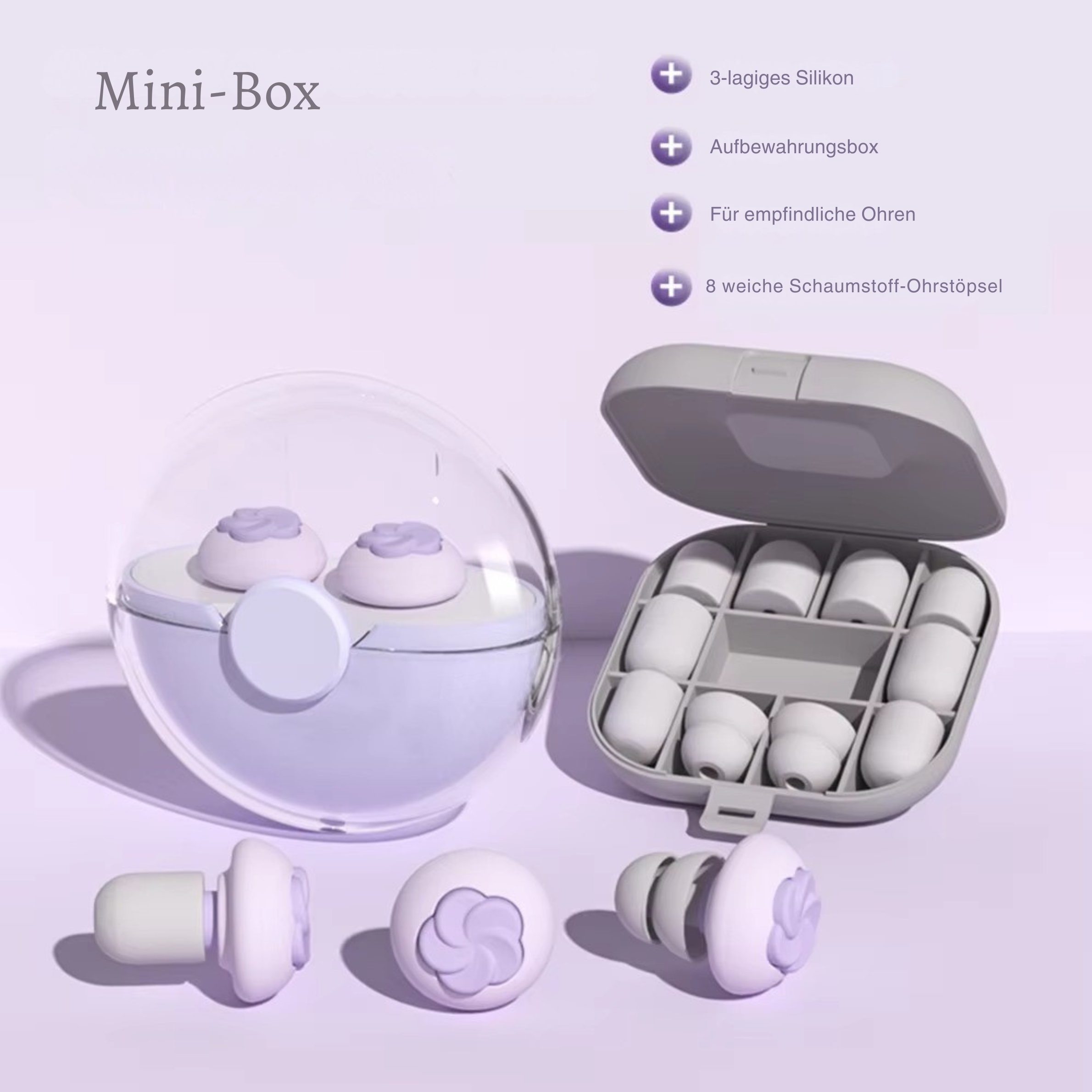 Vora Clear - Ohrstöpsel zum Schlafen + Gratis E-Book