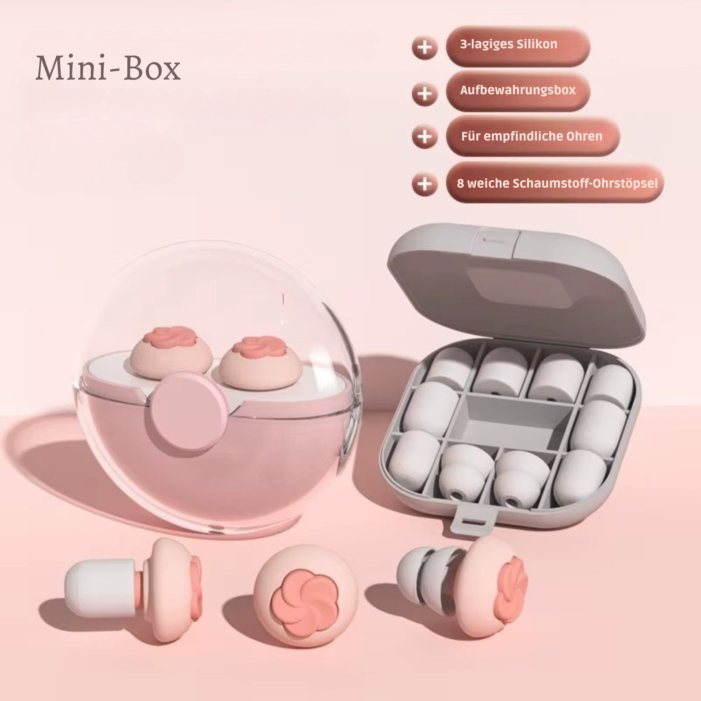 Vora Clear - Ohrstöpsel zum Schlafen + Gratis E-Book