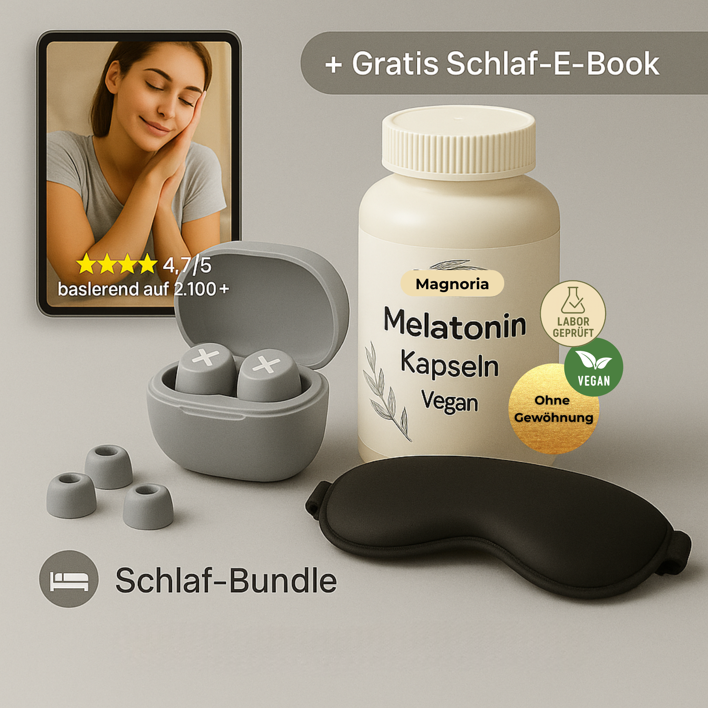 ZenBuds – Ohrstöpsel zum Schlafen + Gratis E-Book