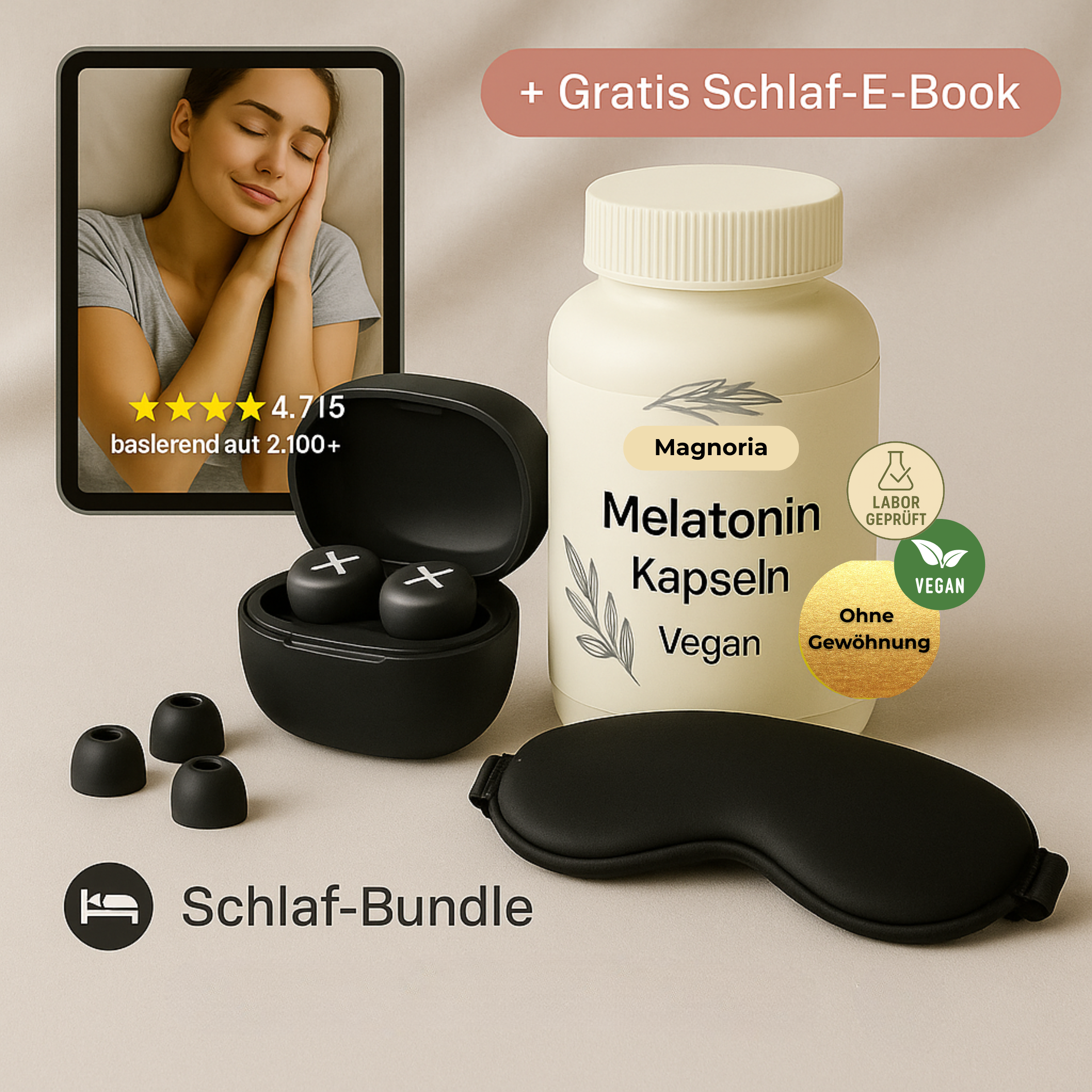 ZenBuds – Ohrstöpsel zum Schlafen + Gratis E-Book