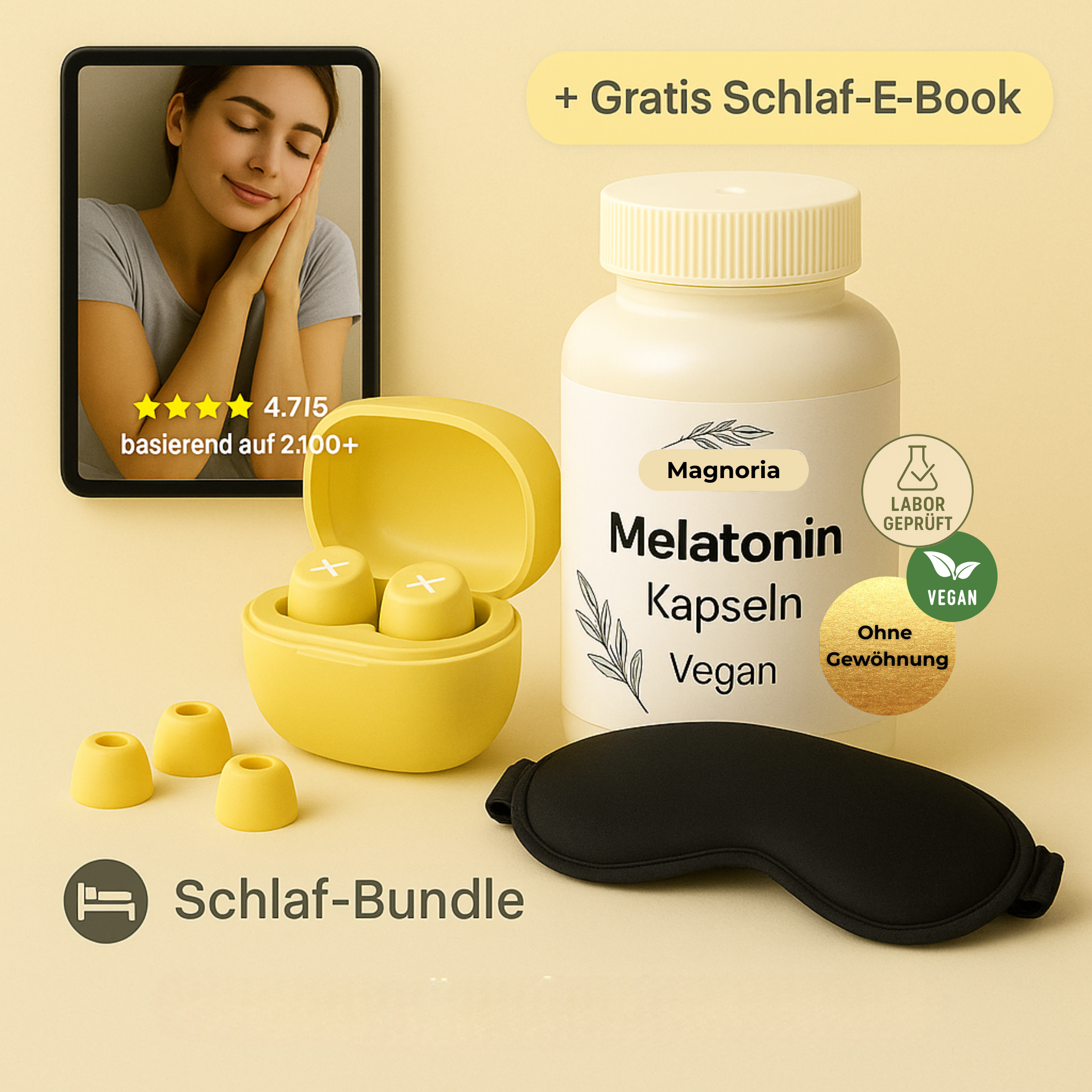 ZenBuds – Ohrstöpsel zum Schlafen + Gratis E-Book